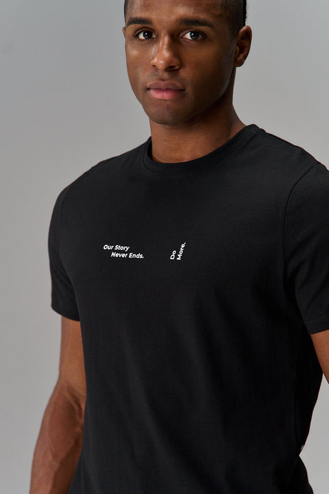 Bullshake Echo Tee - Black