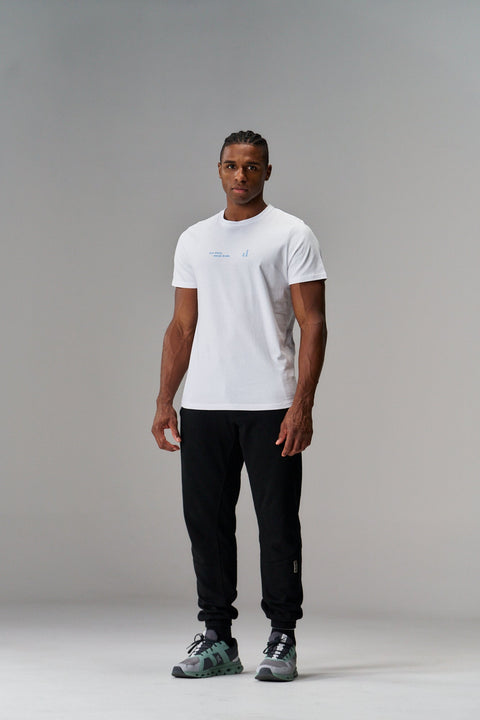 Bullshake Echo Tee - White
