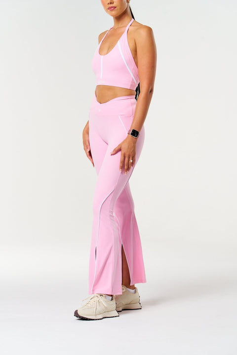 Bullshake Elevate Flare Leggings - Pink