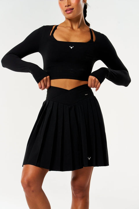 Bullshake Halo Long Sleeve Top - Black
