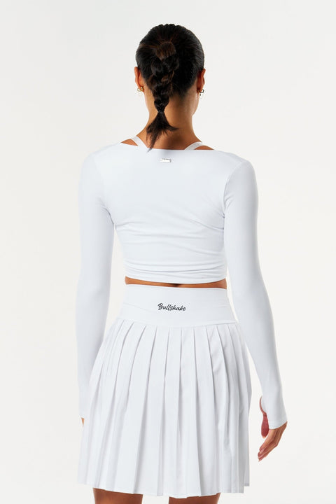 Bullshake Halo Long Sleeve Top - White