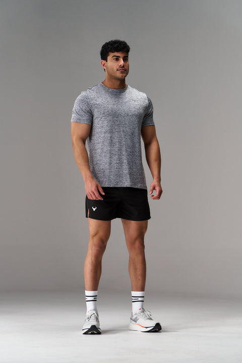 Bullshake Mist Tee - Frost Gray