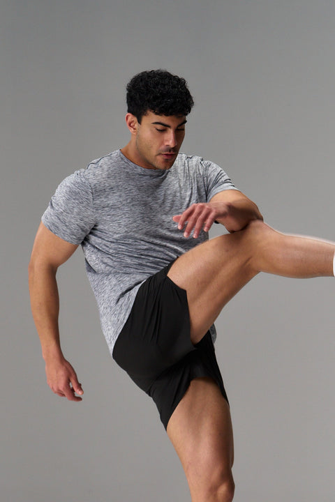 Bullshake Mist Tee - Frost Gray