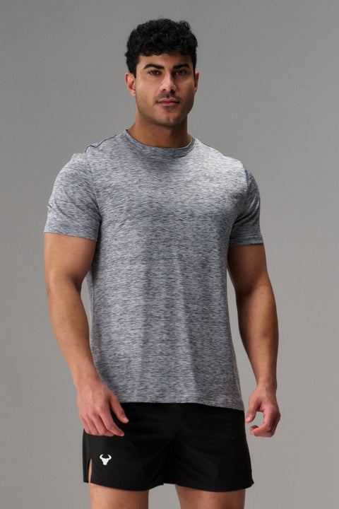 Bullshake Mist Tee - Frost Gray