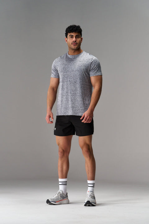 Bullshake Mist Tee - Frost Gray
