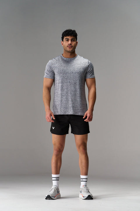 Bullshake Mist Tee - Frost Gray