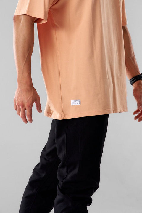 Bullshake Oversized Sports Tee - Orange