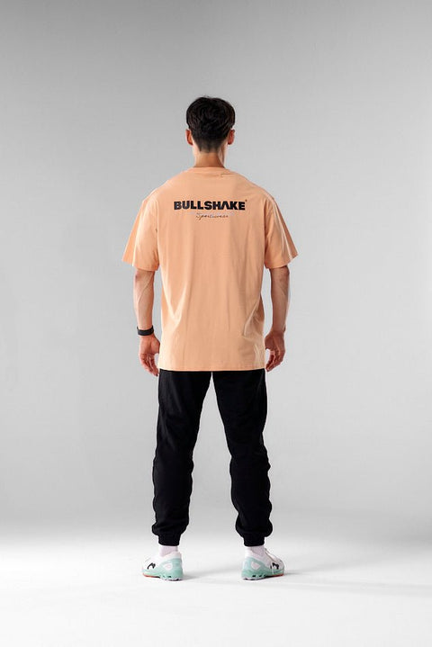 Bullshake Oversized Sports Tee - Orange