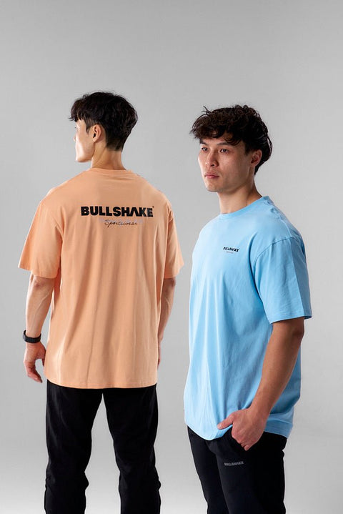 Bullshake Oversized Sports Tee - Orange