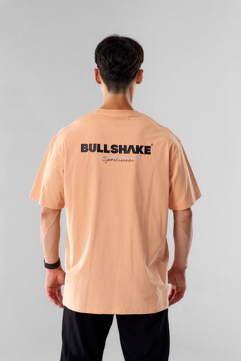 Bullshake Oversized Sports Tee - Orange
