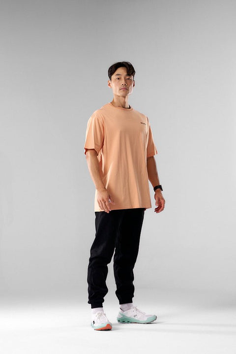 Bullshake Oversized Sports Tee - Orange