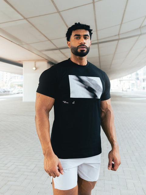 Bullshake Shadow Tee - Black
