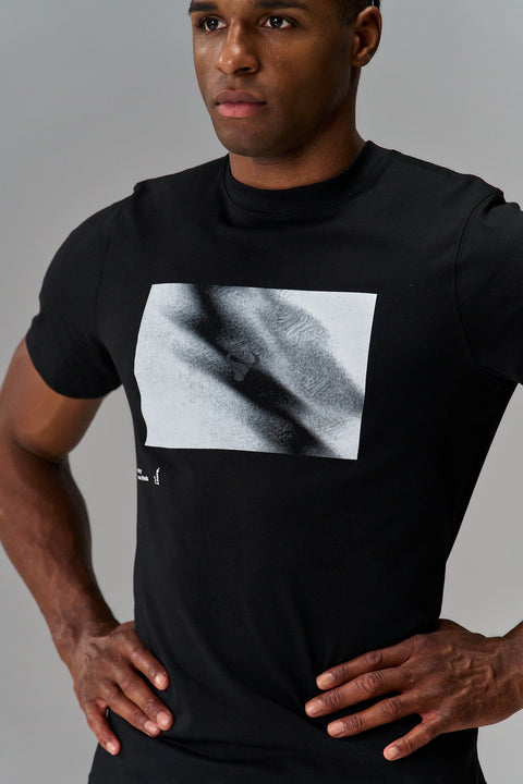 Bullshake Shadow Tee - Black