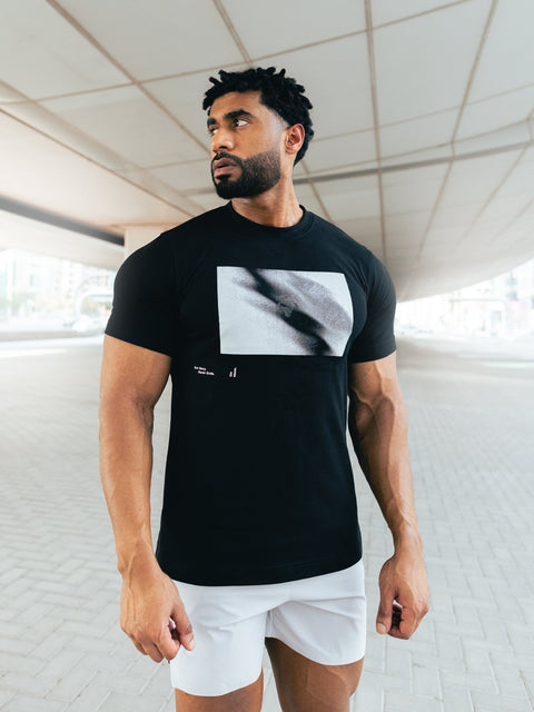 Bullshake Shadow Tee - Black