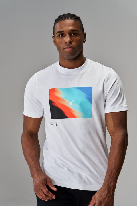Bullshake Shadow Tee - White
