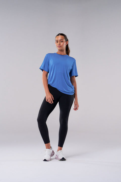 Bullshake Club Bamboo Tee - Iris