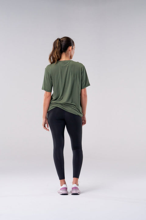 Bullshake Club Bamboo Tee - Olive