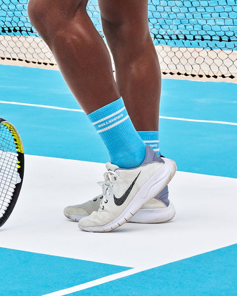 Bullshake Crew Throwback Sock - Blue