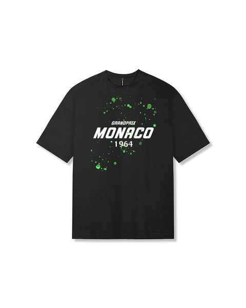 Bullshake GP Monaco Oversized Tee (Limited Edition) - Black