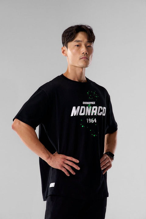 Bullshake GP Monaco Oversized Tee (Limited Edition) - Black
