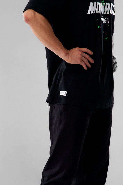 Bullshake GP Monaco Oversized Tee (Limited Edition) - Black