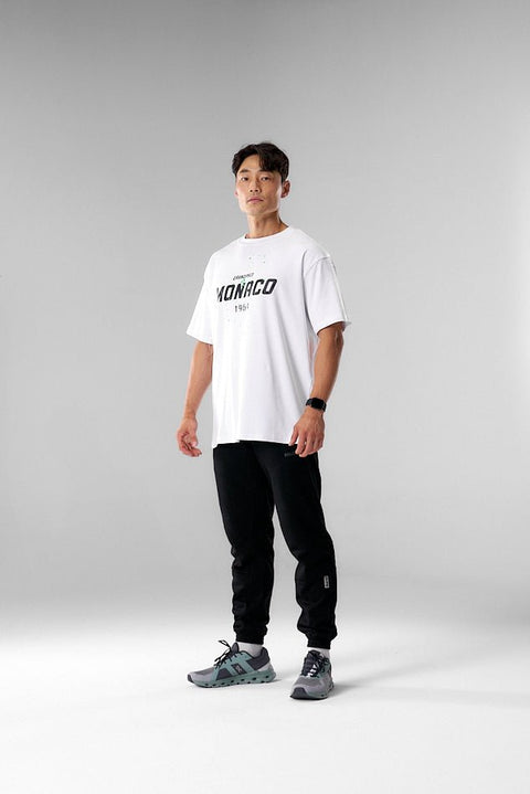 Bullshake GP Monaco Oversized Tee (Limited Edition) - White