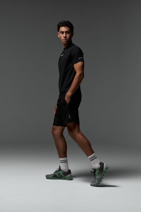 Bullshake Performance Flex Active Top - Black