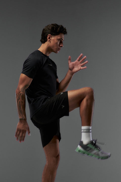 Bullshake Performance Flex Active Top - Black