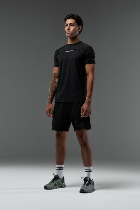 Bullshake Performance Flex Active Top - Black