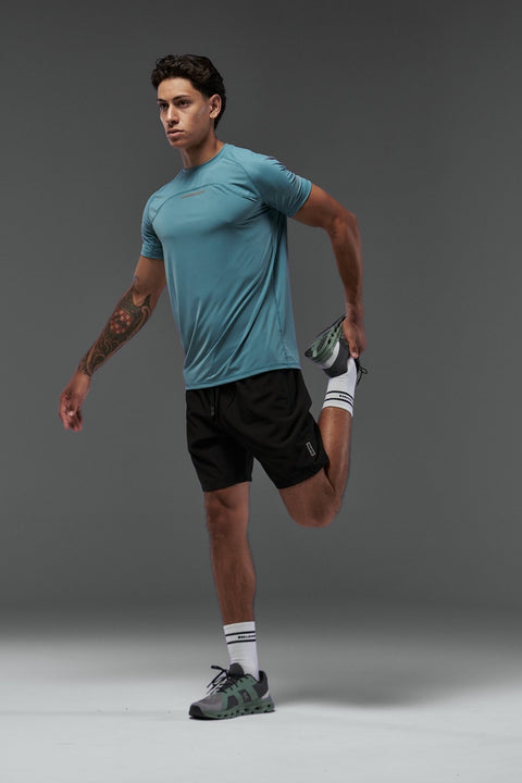 Bullshake Performance Flex Active Top - Teal