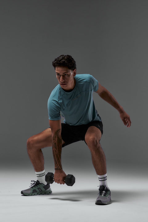 Bullshake Performance Flex Active Top - Teal