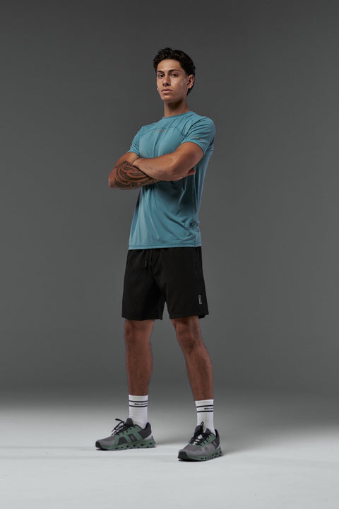 Bullshake Performance Flex Active Top - Teal