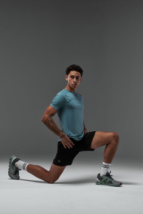 Bullshake Performance Flex Active Top - Teal