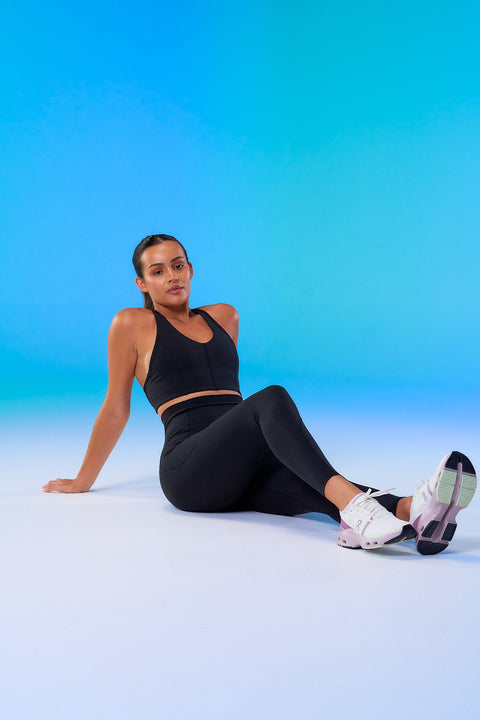 Bullshake Performance Flex Bra - Black