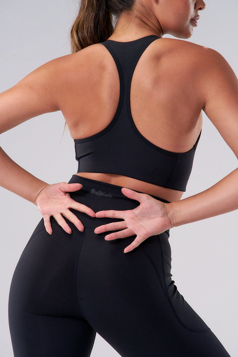 Bullshake Performance Flex Bra - Black