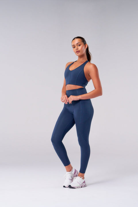 Bullshake Performance Flex Bra - Navy