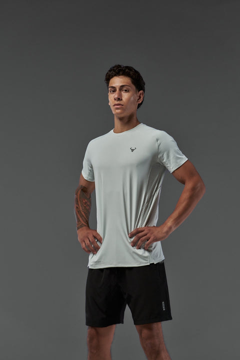 Bullshake Performance Flex Mesh Top - Tiffany
