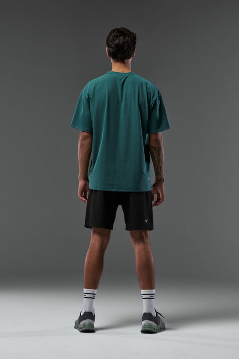 Bullshake Performance Flex Oversized Top - Teal
