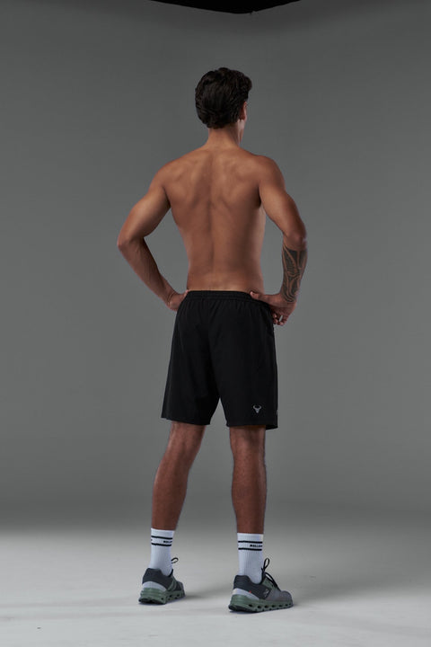 Bullshake Performance Flex Short - Black
