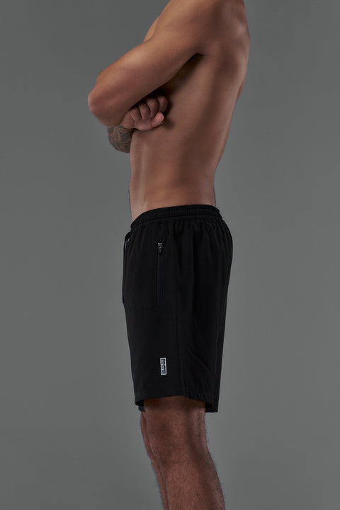 Bullshake Performance Flex Short - Black