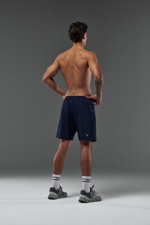 Bullshake Performance Flex Short - Medieval Blue