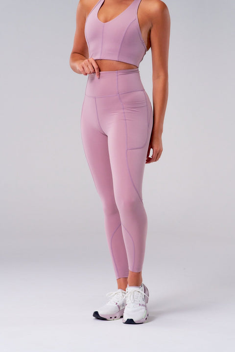 Bullshake Performance Flex Tights 8/8 - Pink