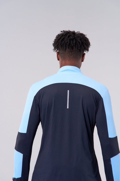 Bullshake Performance Track Jacket - Ethereal Blue