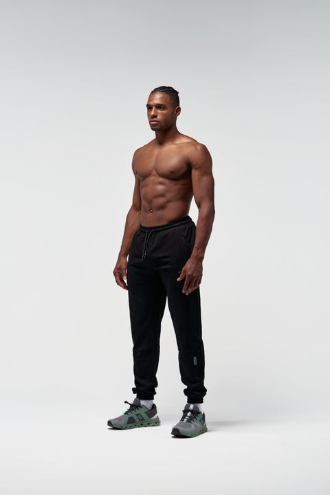 Bullshake Stride Oversized Jogger - Onyx Black
