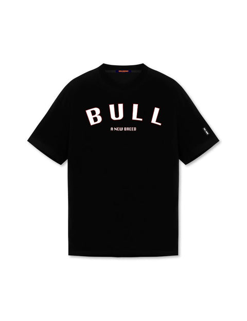 Bullshake Toro Drop Oversized Tee - Stone Black