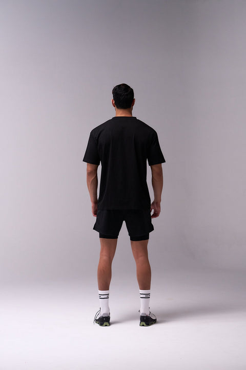 Bullshake Ultralight Active Oversized Tee - Black