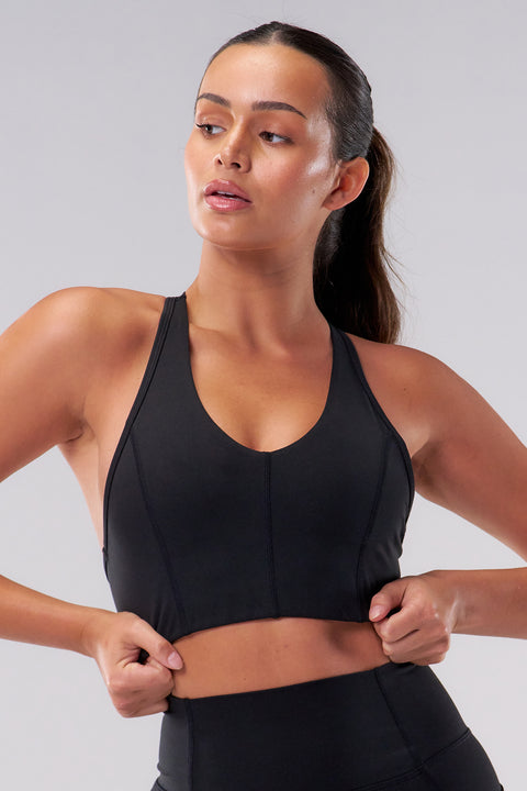 Performance Flex Sports Bra - Black