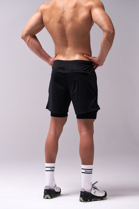 Active Liner Shorts - MimosaBlack