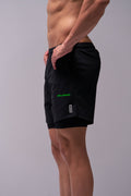 BULLSHAKE - Active Liner Shorts - FluroBlack - BULLSHAKE - LINER SHORTS