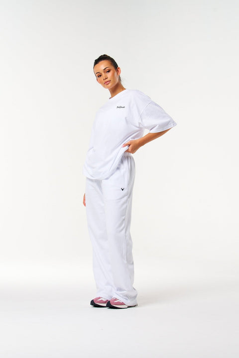 BULLSHAKE - Bullshake Ease Jogger - White - BULLSHAKE - TRAINING TEE